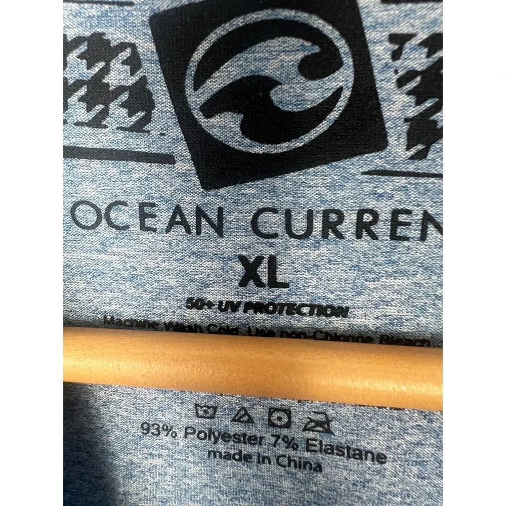 ocean current men's‎ Mesh Performance Training Tee Size XL